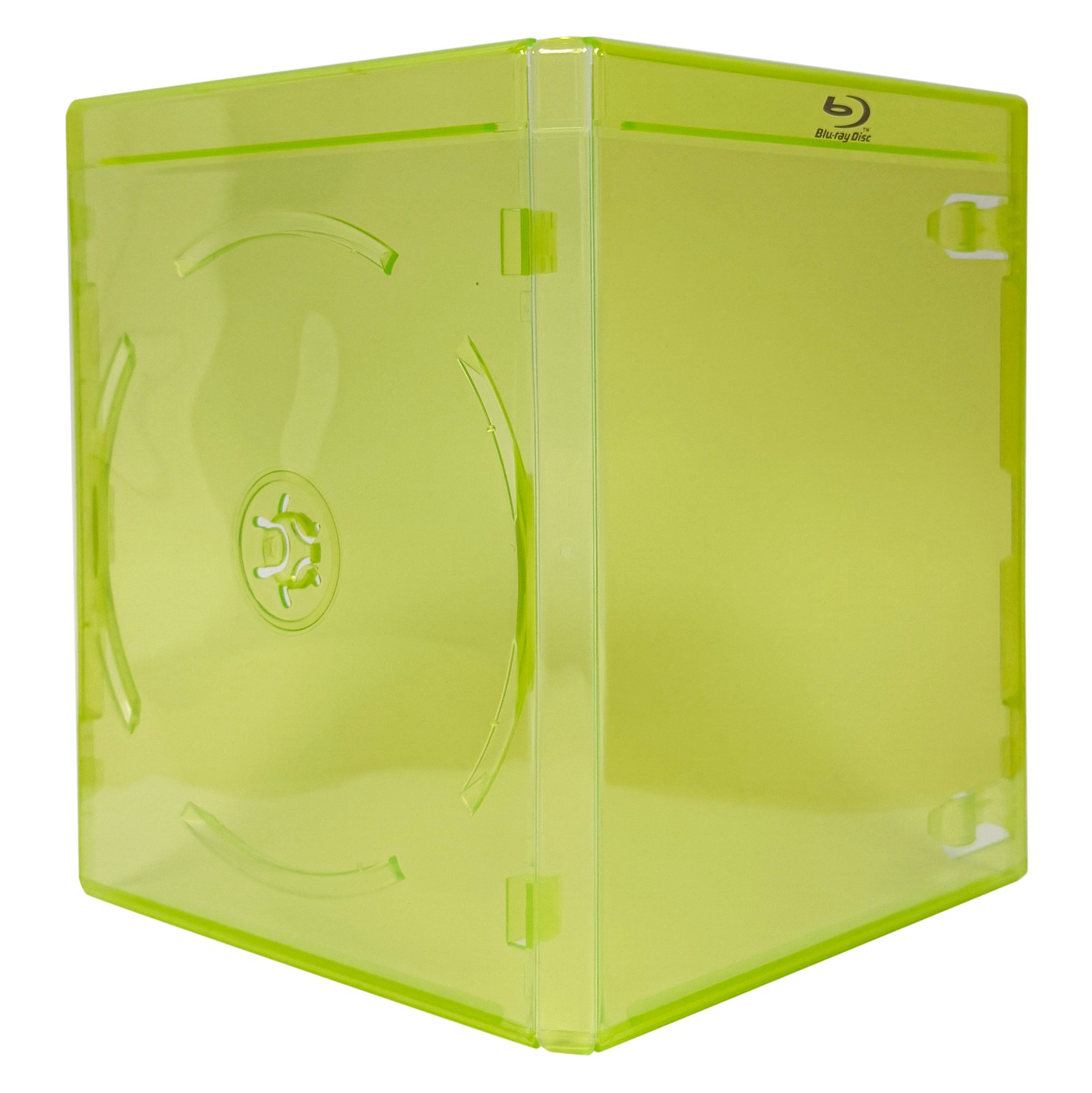 PREMIUM STANDARD Clear Green Blu-Ray Single Cases 12MM Lot