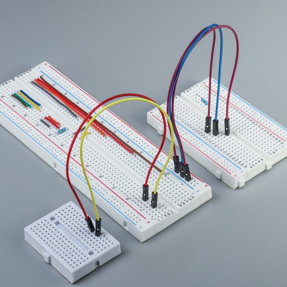 Solderless Prototype Breadboard Kit 830 400 170 Tie Points Circuit Board Set
