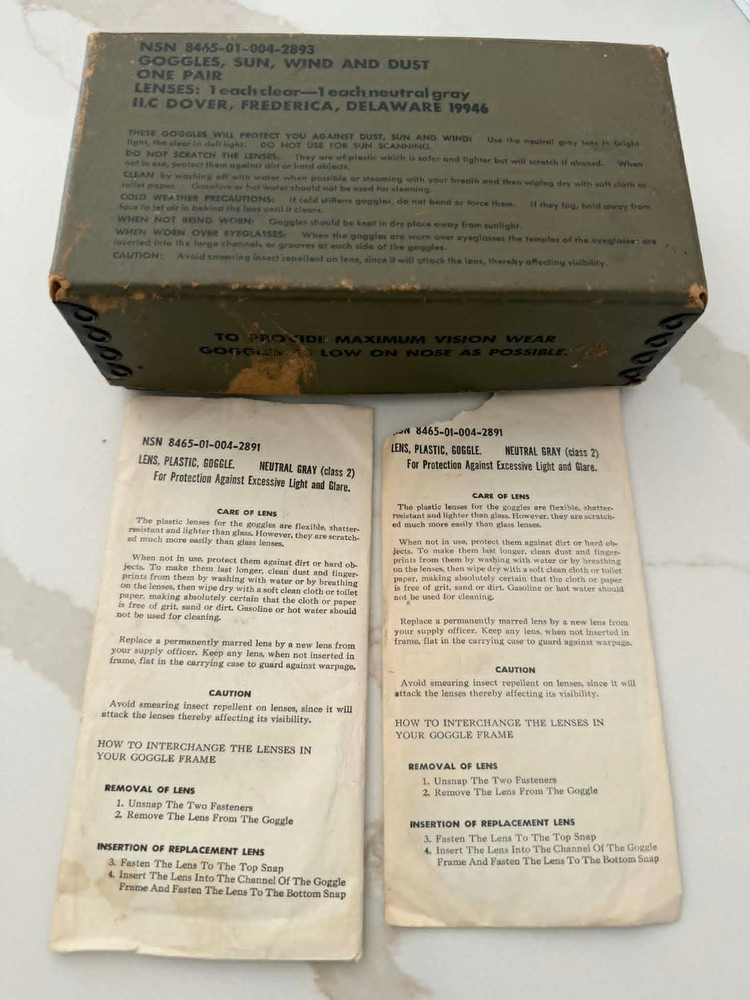 PASGT Helmet MEDIUM with SWD Goggles