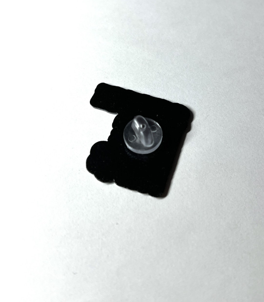 Clear Rubber Pin Backs Enamel Clutch Backing Replacement