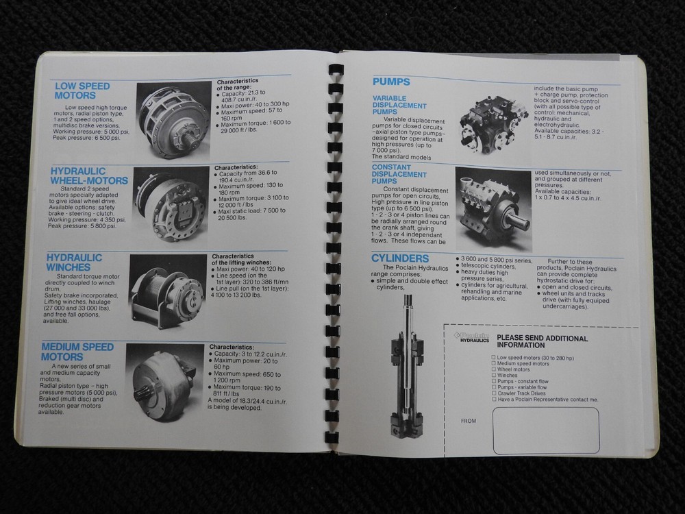1978 Dynamic Power Systems Engineering Catalog Addison IL Crichton Proclain