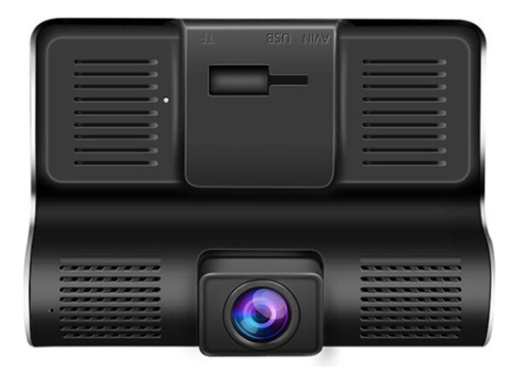 Front+interior+rear Three Camera Hd Driving Record