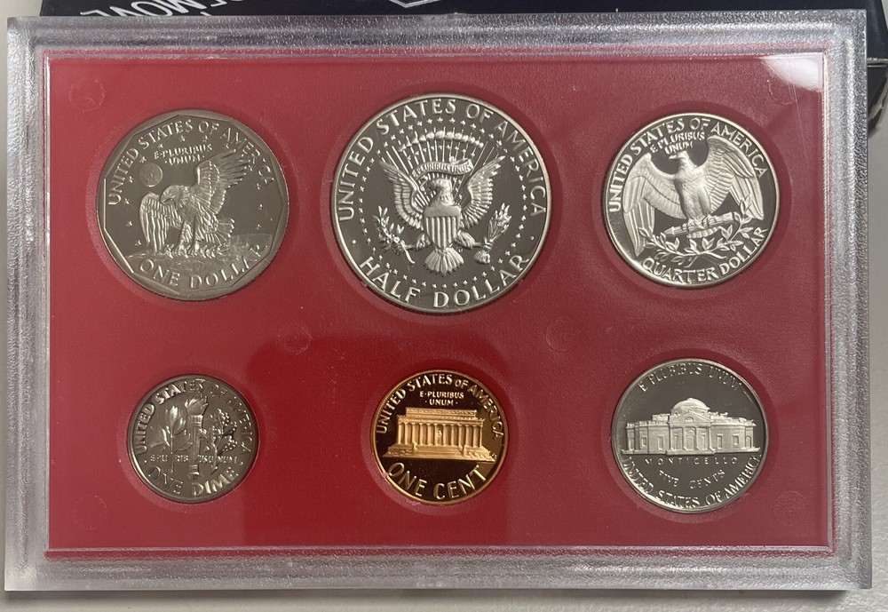 US Mint 1981 Proof Set 6 Coin Set