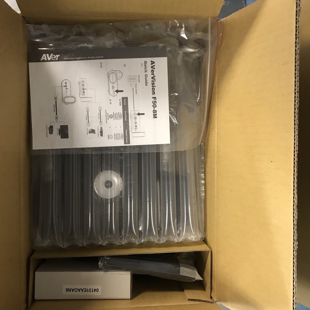 AverVision F50-8M Document Camera, New in box.