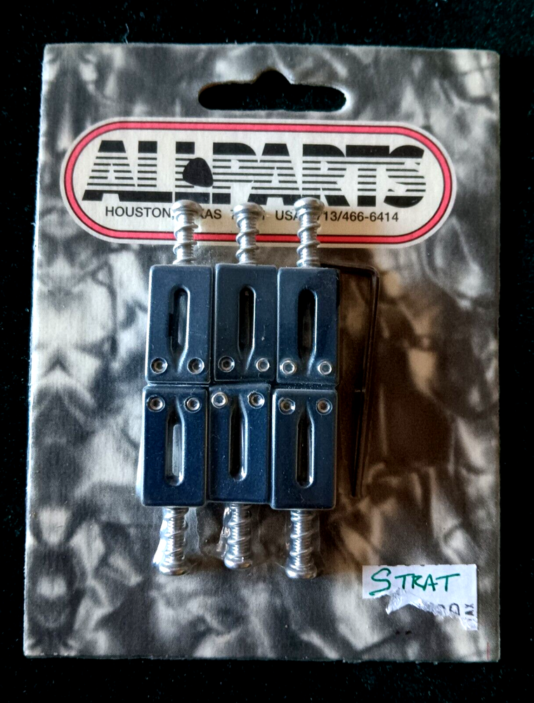 Allparts BP 0127-00G GraphTech Rectangular Bridge Saddles for Stratocaster®