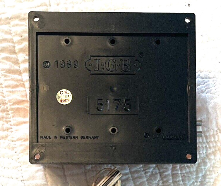 LGB 5175 MOMENTARY SWITCH CONTROL BOX with INSTRUCTIONS,