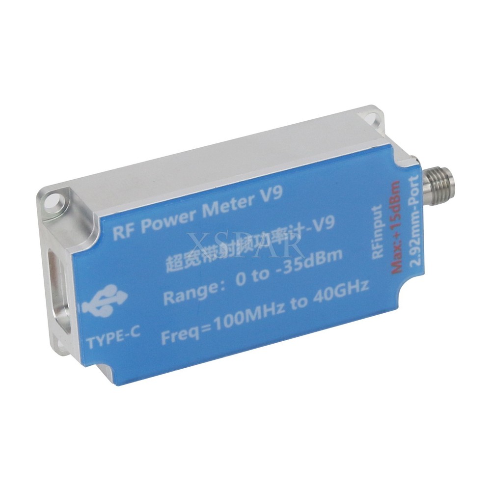 V9 USB Ultra-wideband RF Power Meter Upper Computer RMS Meter with Type-C Cable