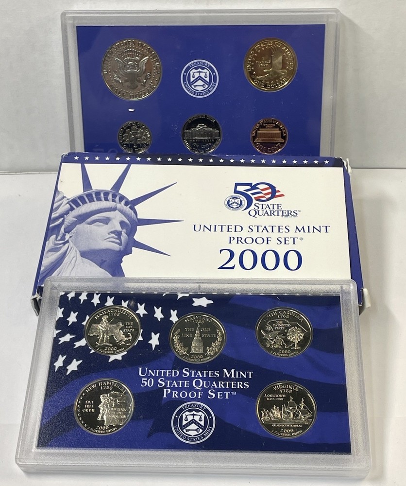 2000-S US Mint Proof Set
