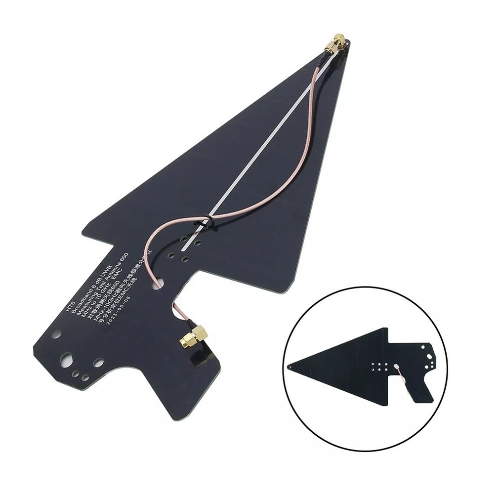 HT6 LPDA Antenna for Pointing to Base Station and Interference Detection
