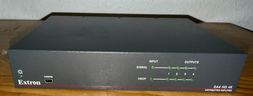 Extron DA4 HD 4K 4-Output HDMI Distribution Amplifier