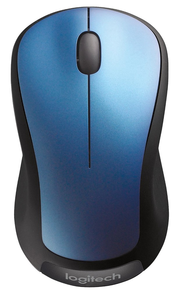Logitech M310 Wireless Ambidextrous Optical Mouse Peacock Blue