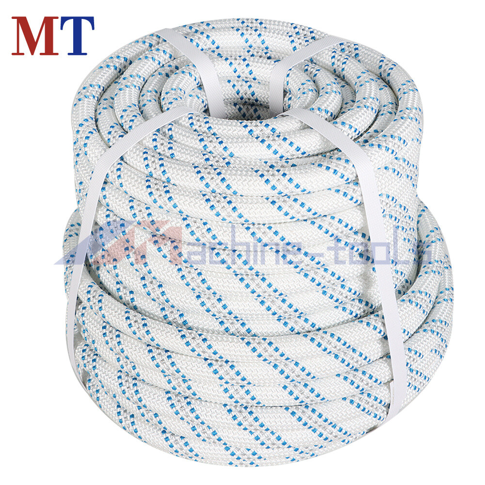 5/8" × 150' Pulling Rigging Line Double Braid Nylon Polyester Arborist Bull Rope
