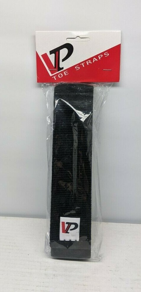Victor VP730 fixed gear straps for platform pedals black pr