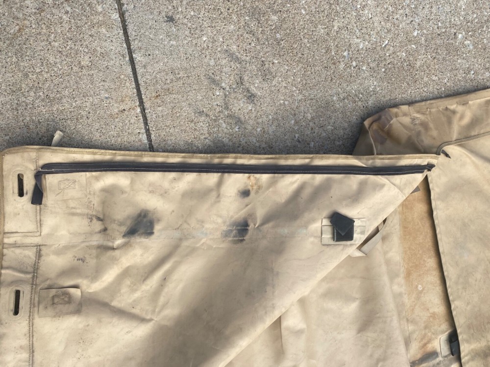 Humvee 2 Door Tan Cargo Cover