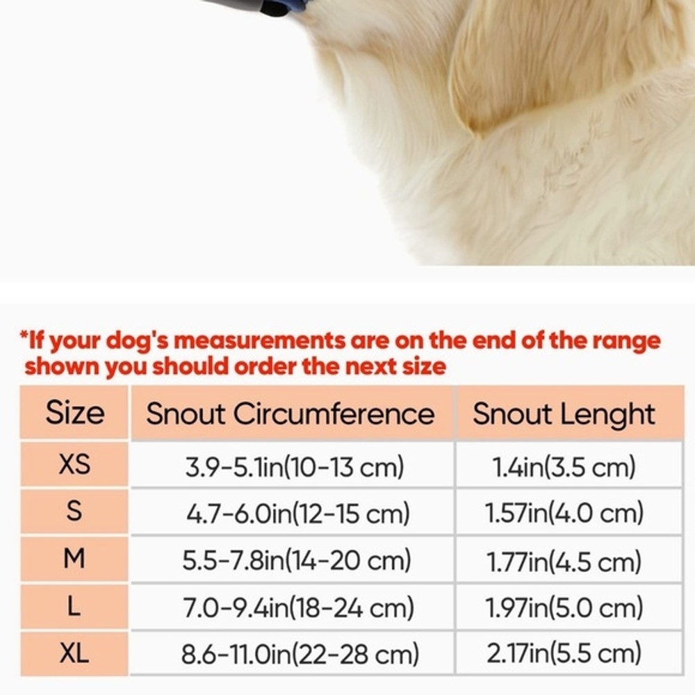 Dog Muzzle Nylon XS Print Muzzle Air Mesh Breathable Adjustable Loop Pets OC3A