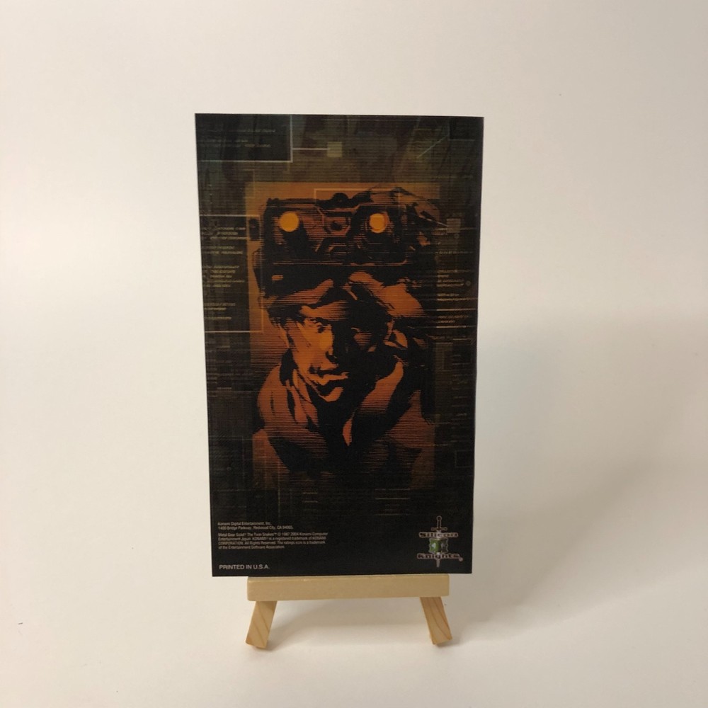 Replacement Manual for Metal Gear Solid: The Twin Snakes Nintendo GameCube