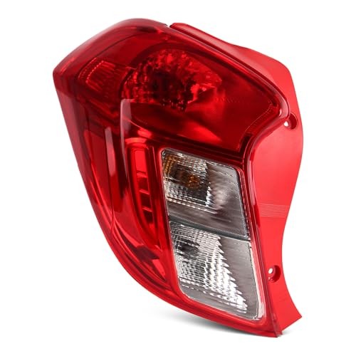 Tail Light Assembly Compatible with 2016-2022 Chevy Spark Red-Left Driver Side