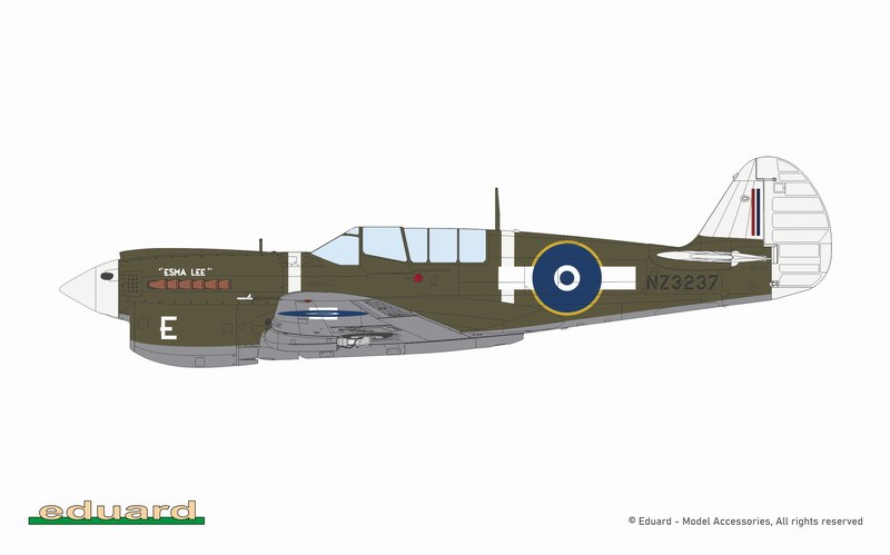 Eduard 1/48 Kittyhawk Dual Combo 11187