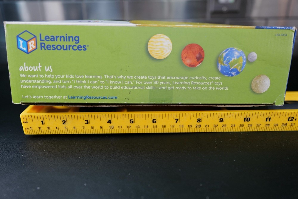 Learning Resources Giant Inflatable Solar System Classroom Set Pump Unused