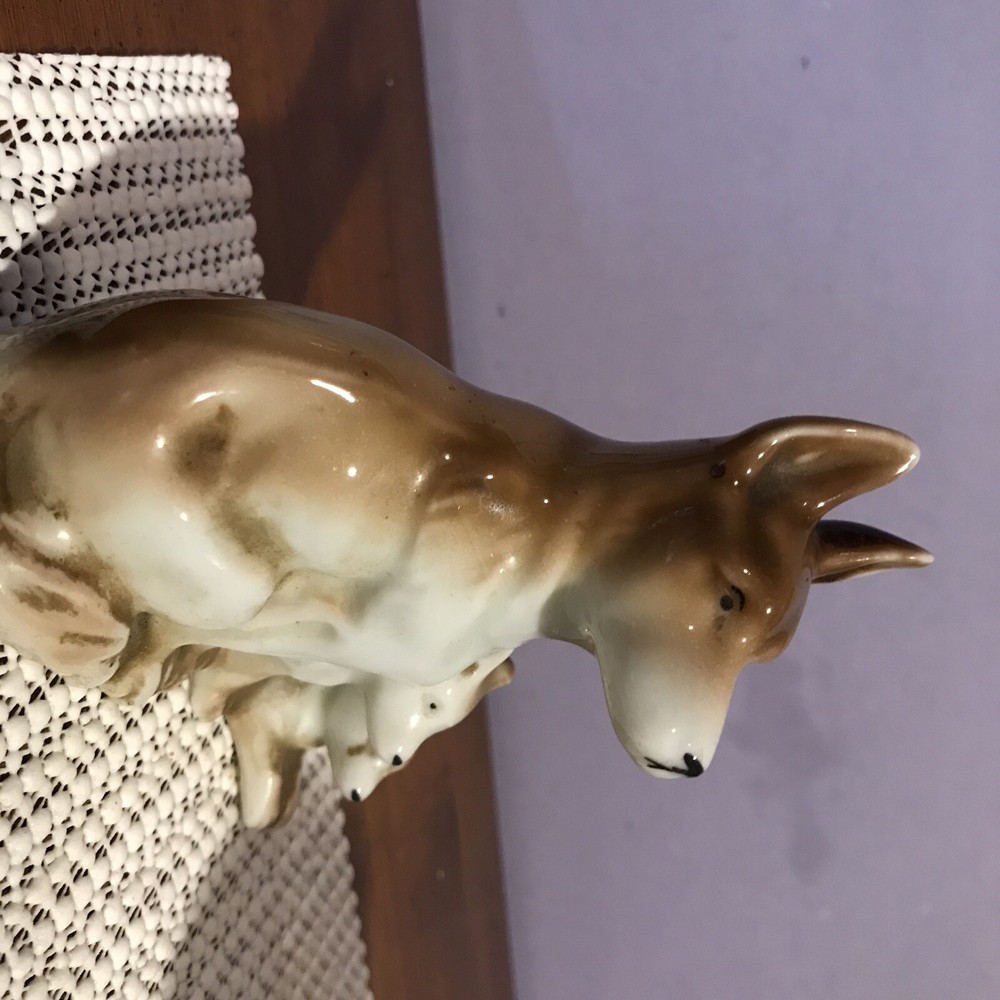 vintage german shepherd Decor