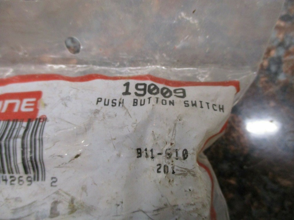 19009 Gemline 6 Pushbutton A/C Switch New FREE SHIPPING