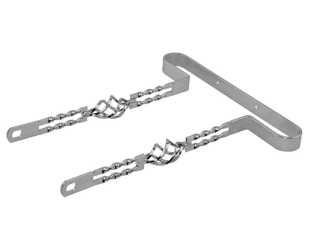 20 Lowrider Cage Double Twisted Bumper Front/Rear Chrome.