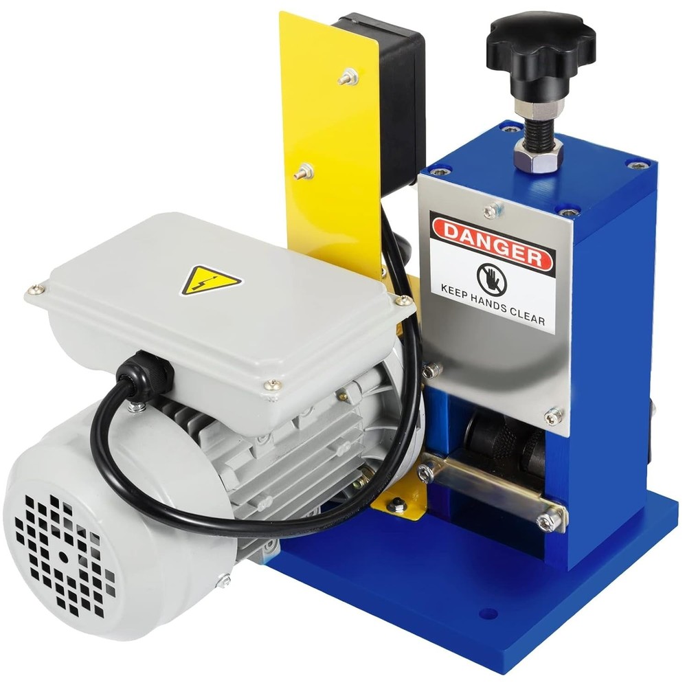 Automatic Electric Wire Stripping Machine 0.05"-0.98",Portable Dark Blue Wire...