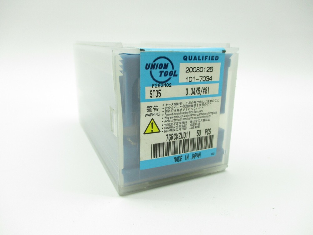 UNION TOOL Micro Drill Bits 0.34 x 5 #81 Quantity 50   FREE SHIPPING