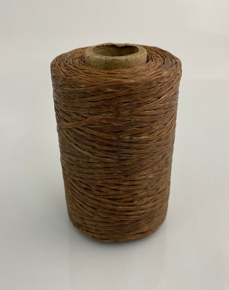 SINEW / Sinue leather thread beading crafts BROWN