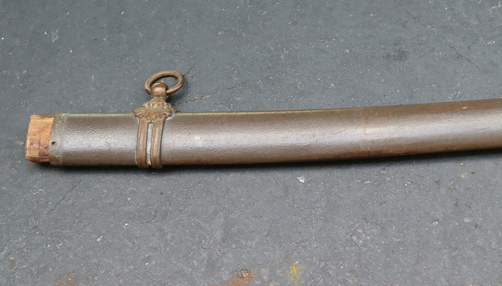 Rare Vintage NCO WWII Japanese Army Officer Sword Scabbard Sheath ONLY Katana