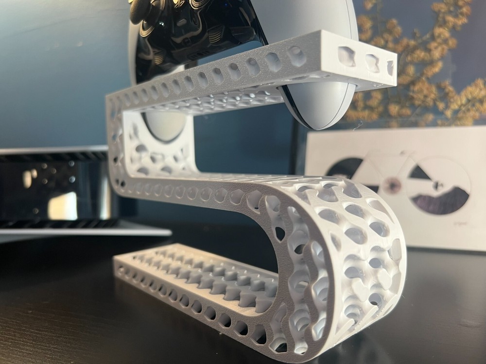 PS5 DualSense Edge Controller Stand – 3D Printed Display Holder - "5" Theme, PLA