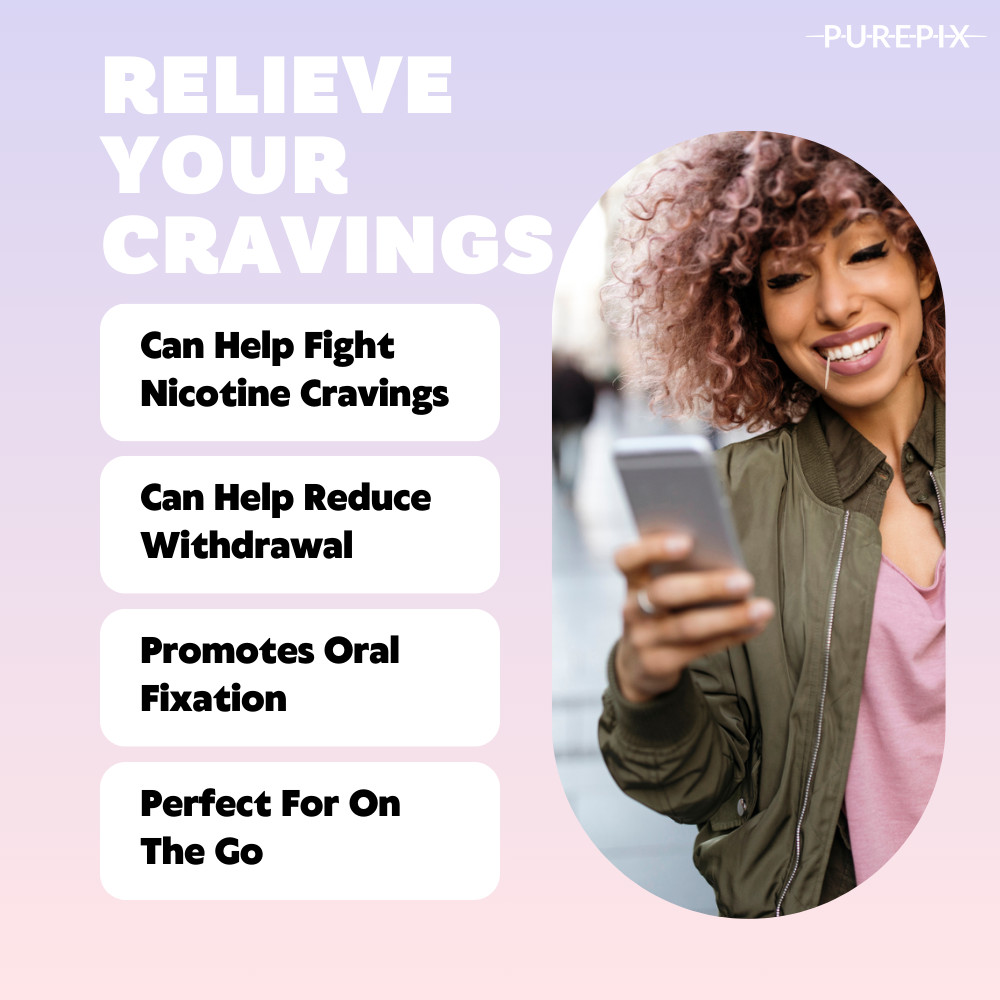 QuitPix to Help Quit Smoking Extra Thick Boosting Flavored Toothpicks 1 Pack