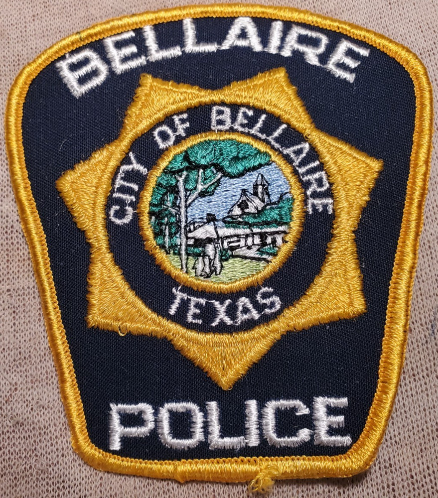 TX Bellaire Texas Police Patch