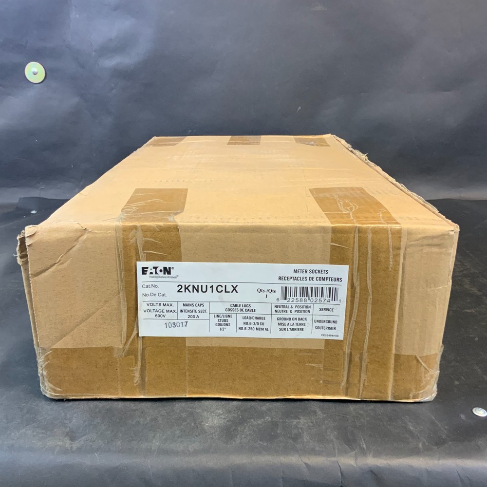 EATON 2KNU1CLX METERED SOCKET ($200 OBO)