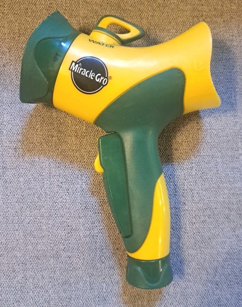 Miracle Gro Liquafeed Hose Sprayer Multi Function Nozzle Jet Stream Empty