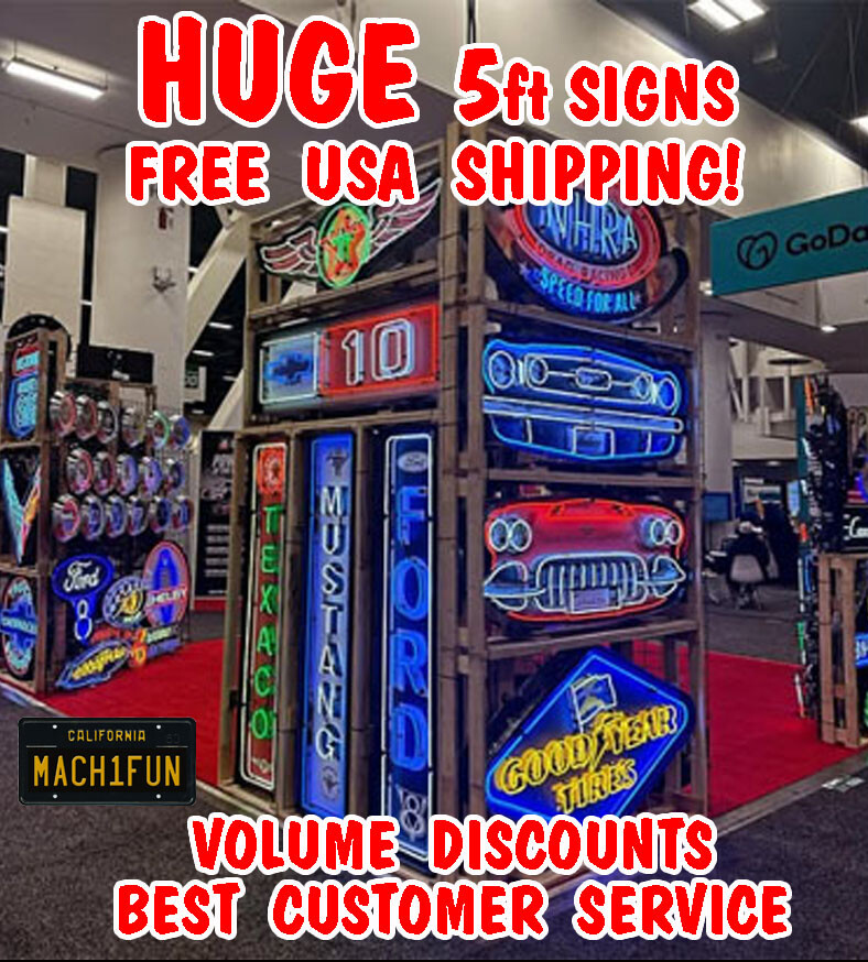 Neon Sign - Oldsmobile 442 w/ Backing 5OL442 * Ships FREE to 48-State USA * LOOK