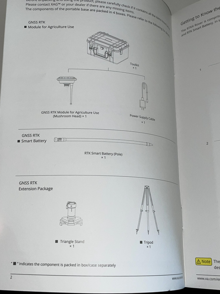 XAG GNSS XRTK4 Ground Module