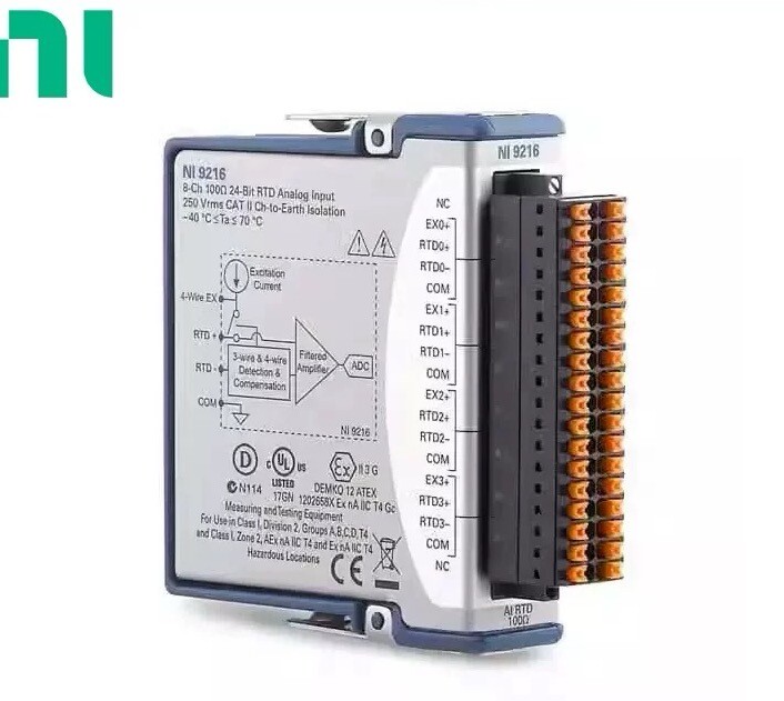 National Instruments NI 9216 cDAQ Temperature / RTD Input Module new in box