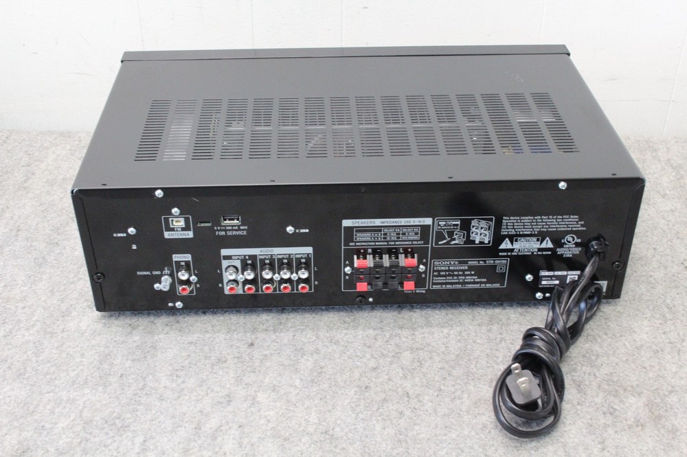 Sony STR-DH190 Stereo Receiver Phono Bluetooth EXCELLENT !