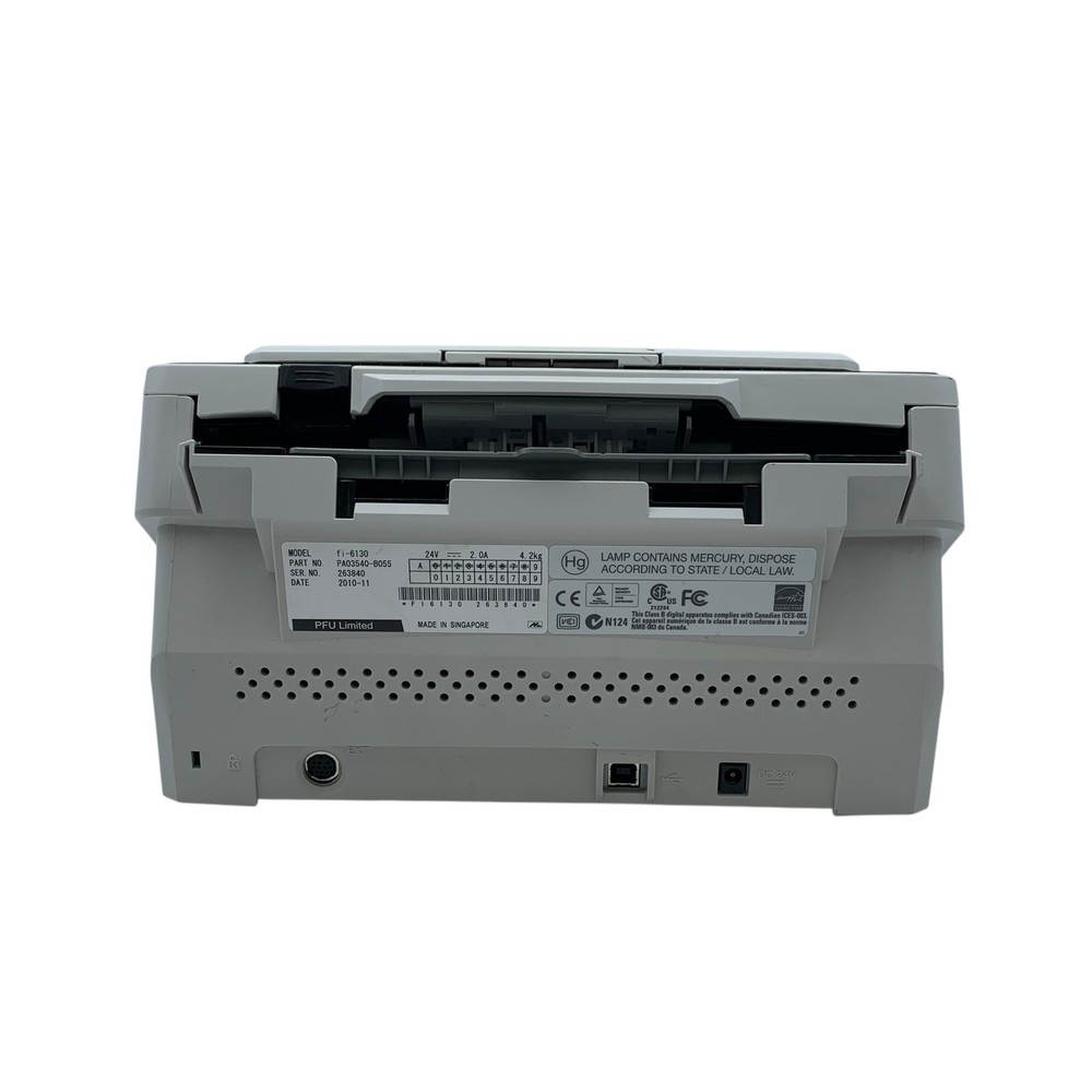 Fujitsu fi-6130 Duplex Document Scanner PA03540-B055 (Read Description)