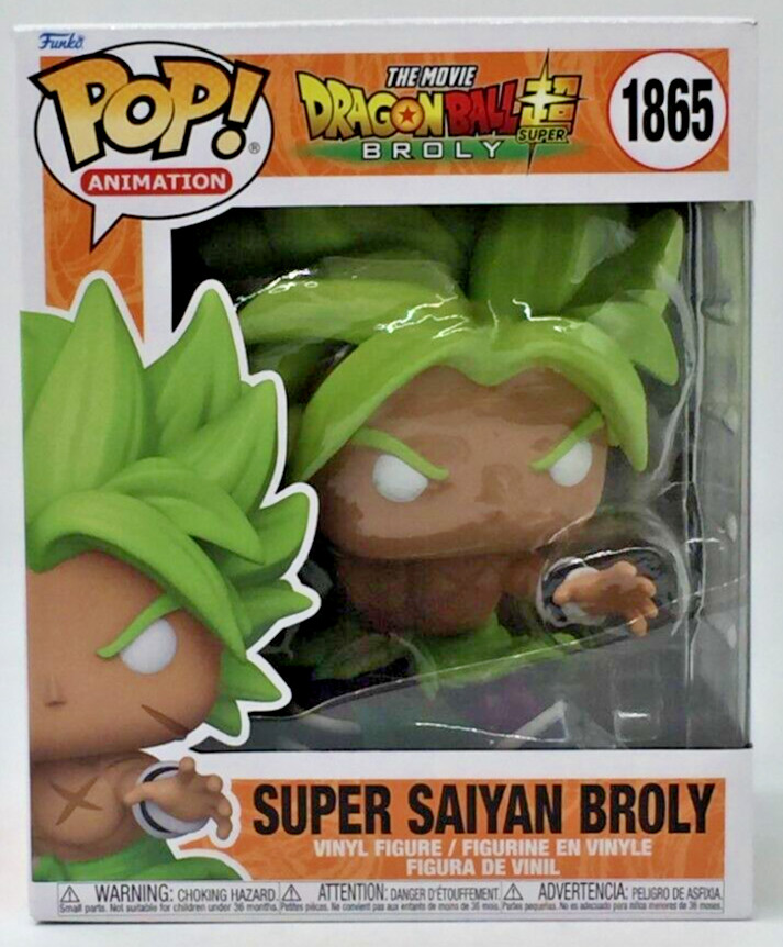 Funko Pop! Animation 6" Deluxe DBS Movie Broly Super Saiyan Broly #1865