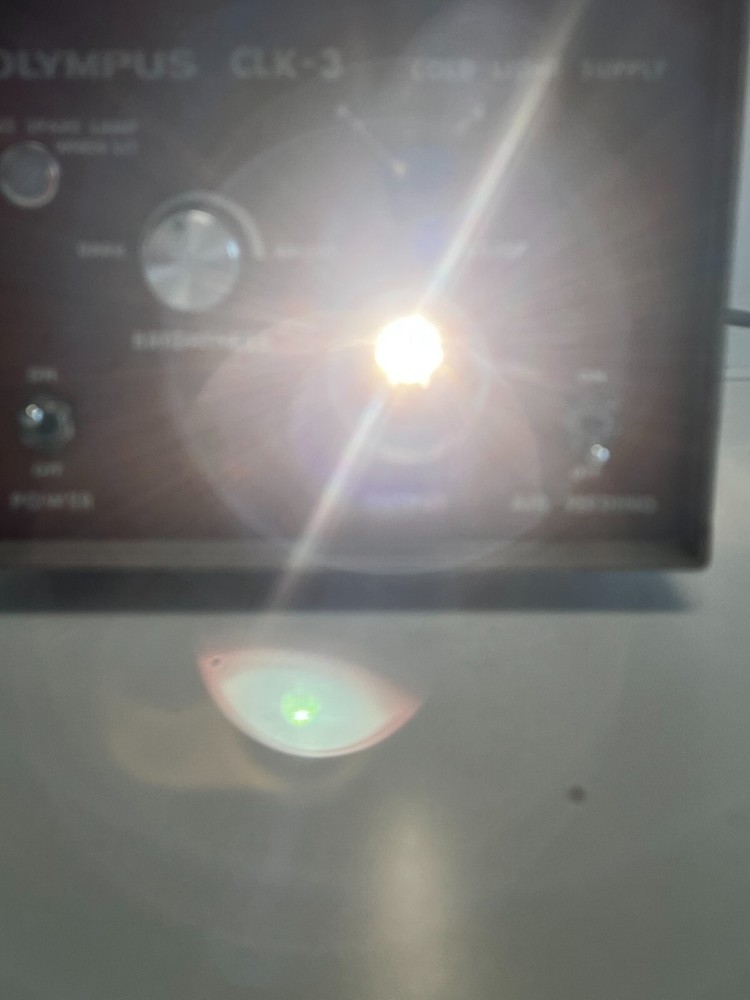 Olympus CLK-3 Cold Light Supply Source - Power Tested Only