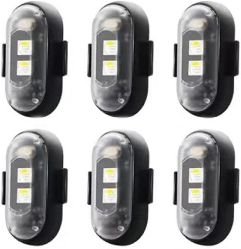 Upgraded Wireless Strobe Lights, 8 Colors, IP65 Waterproof