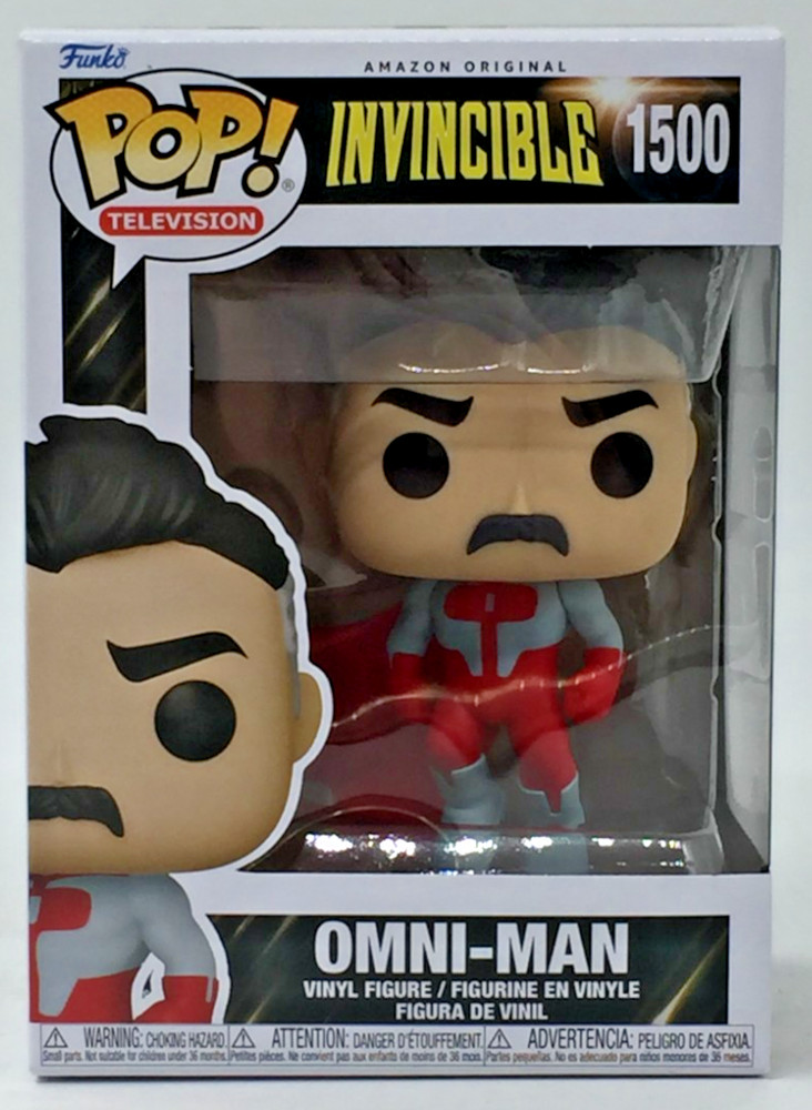 Funko POP! Televison Animation Invincible Omni-Man #1500 With Protector