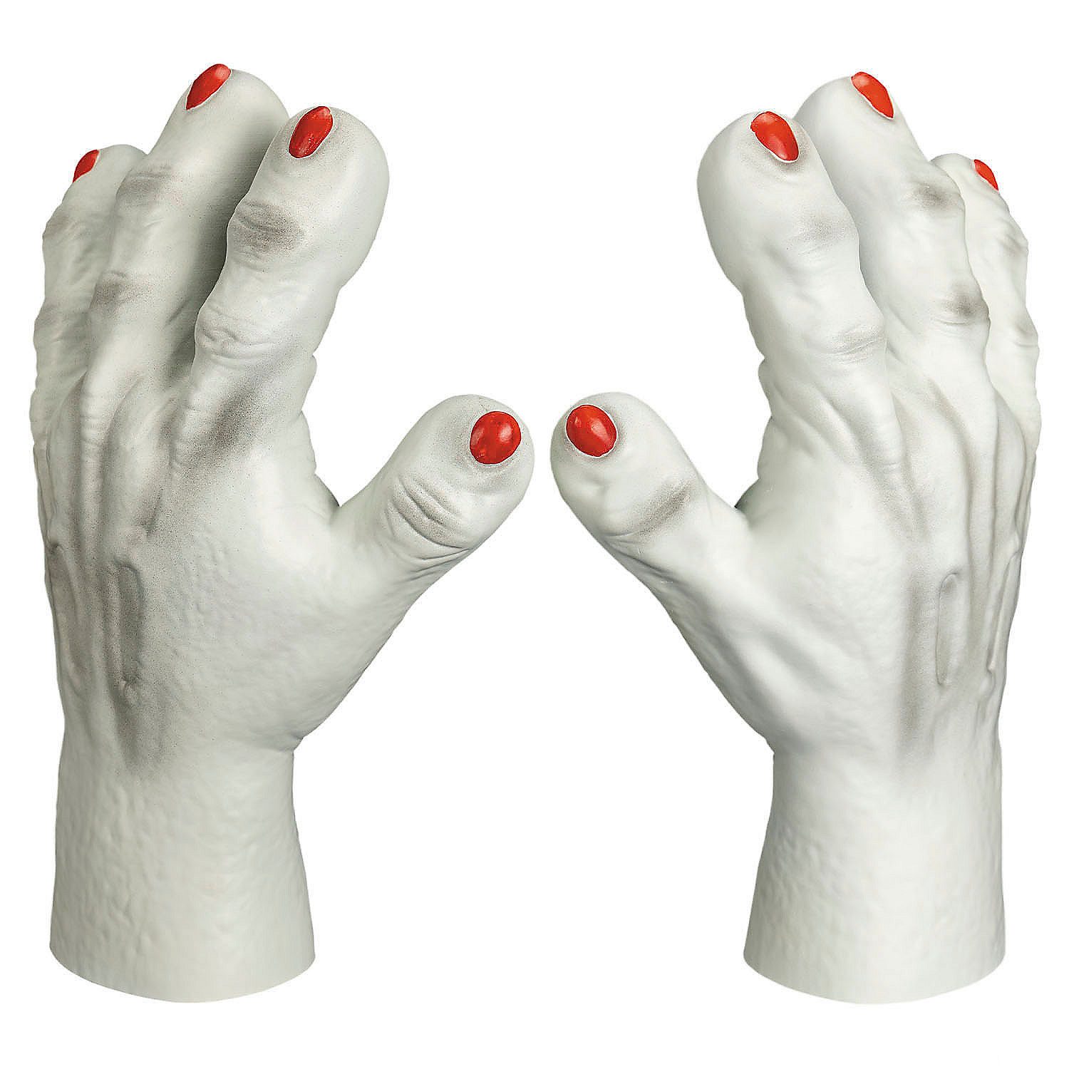 Killer Klowns from Outer Space Vinyl Gloves Costume Accessory