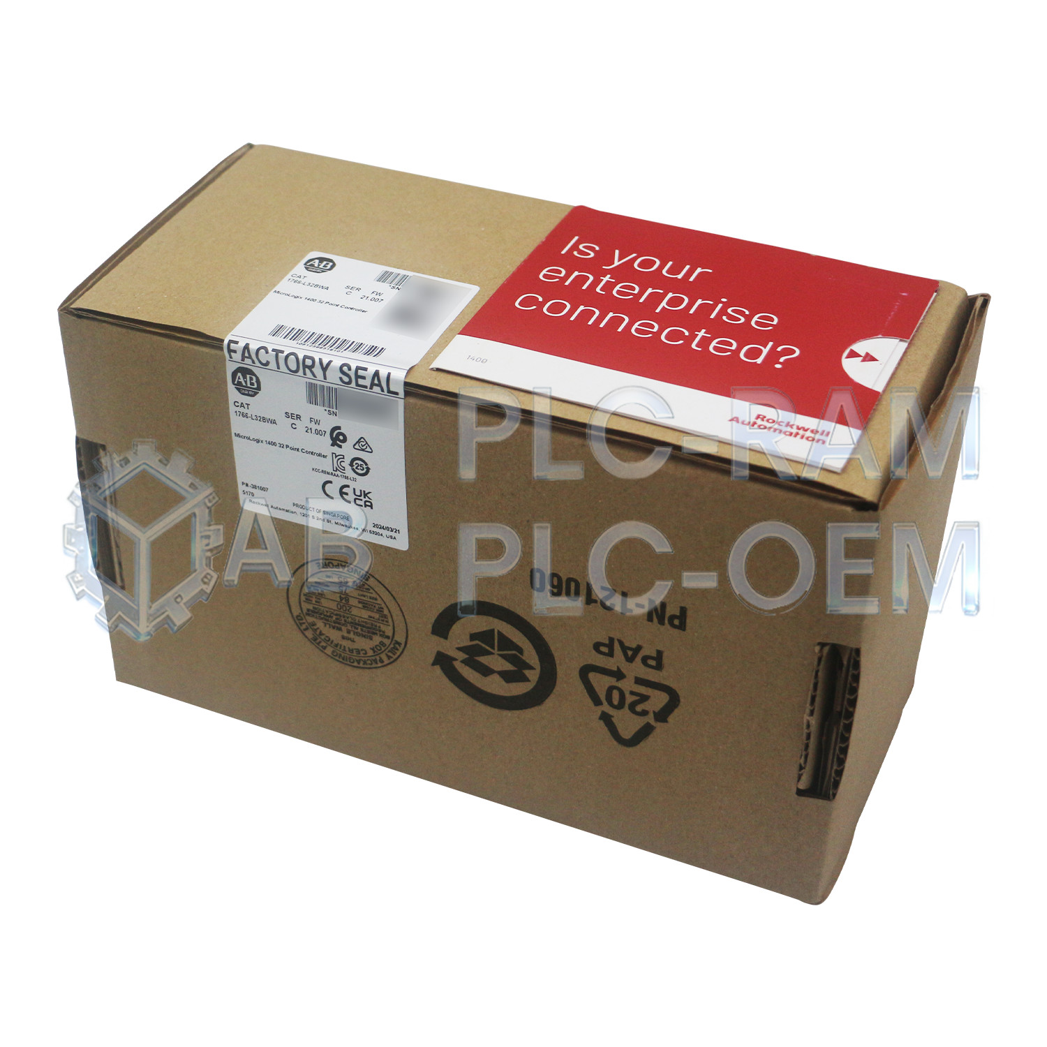 Allen Bradley 1766-L32BWA MicroLogix1400 32 Point Controller🔥UPS Shipping🔥