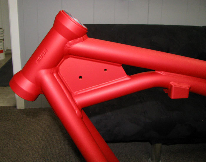 Flat Red Powder Coating Paint - New 1LB