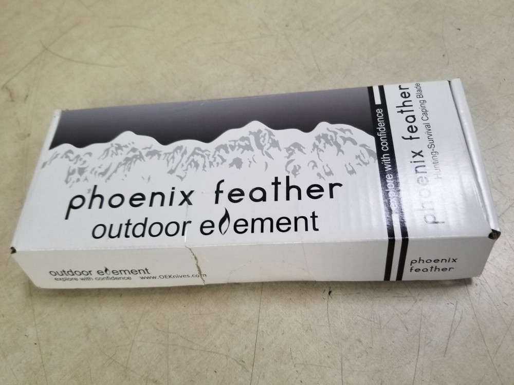 Outdoor Element Phoenix Feather Knife