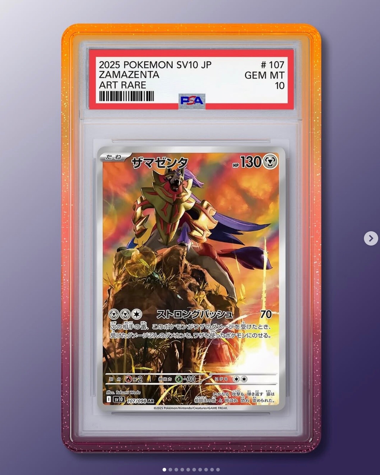 GradedGuard PSA Graded Card Case Guard Protector SUNSET V2 Limited Edition