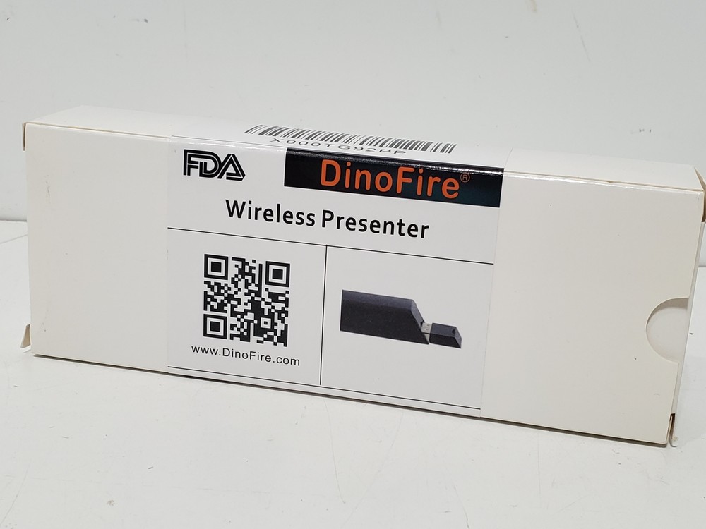 DinoFire DR100 Wireless Presenter PowerPoint Clicker Presentation Remote